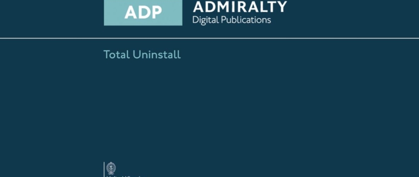 Total Uninstall of Admiralty Digital Publications (ADP)