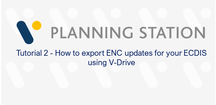 How to export ENC updates for your ECDIS using V-Drive – VPS Tutorial
