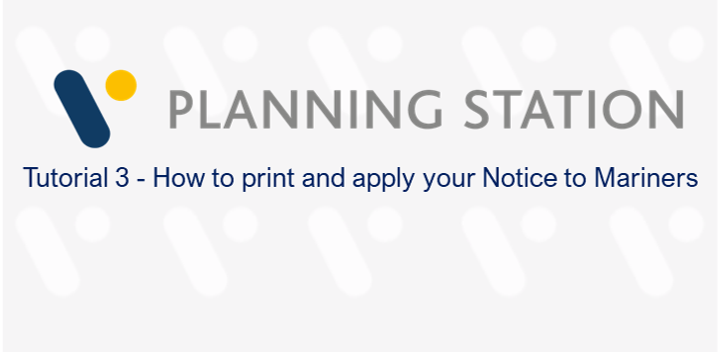 How to print and apply your Notice to Mariners – VPS Tutorial