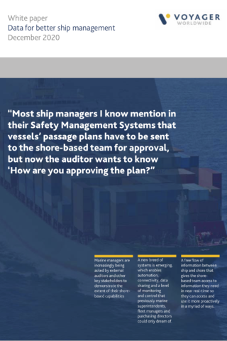 Data for Ship Managers White Paper